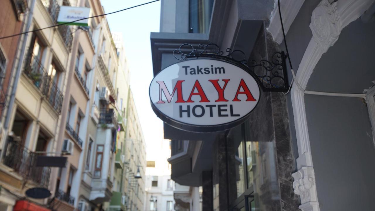 Taksim Maya Hotel Istanbul Exterior foto