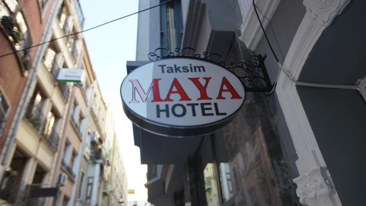 Taksim Maya Hotel Istanbul Exterior foto